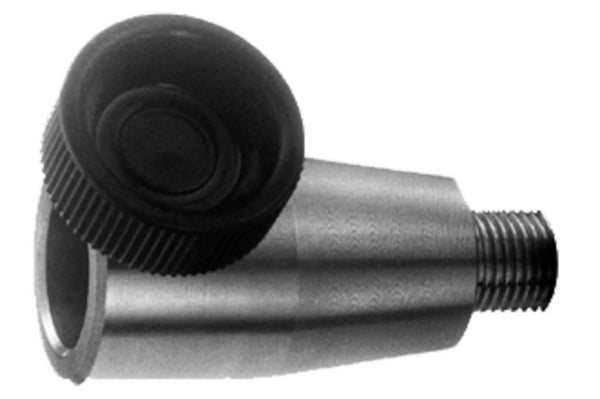 Mosmatic brush holder stainless with locking bolt 29.014