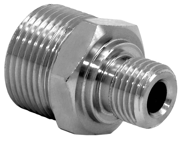 Mosmatic Fitting VER 4000 PSI Brass Nikel Plated - Male G3/8in to Female G1/4inF - 52.013