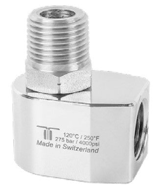 Mosmatic WDE Swivel – 43.453 – 1/2" NPTF to 1/2" NPTM