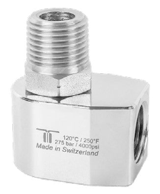 Mosmatic WDE Swivel – 43.451 – 1/4" NPTF x 1/4" NPTM