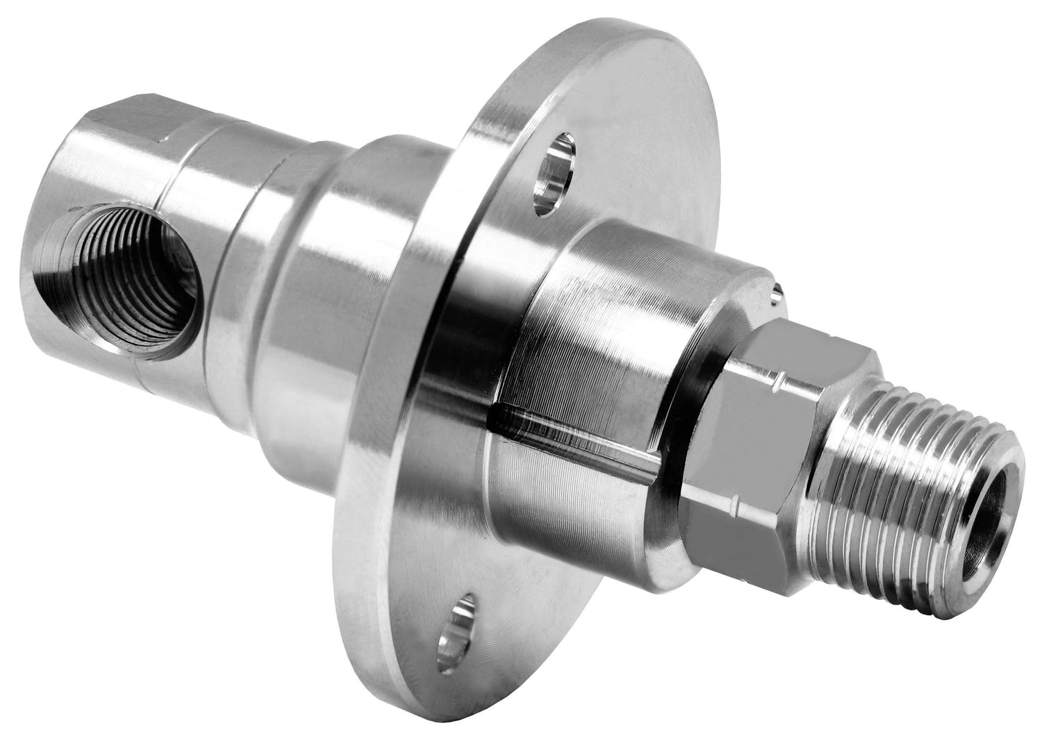 Mosmatic rotary unions DYF swivel 90 degrees G1 1/4"NPTF G2 1/4"NPTM 58.351