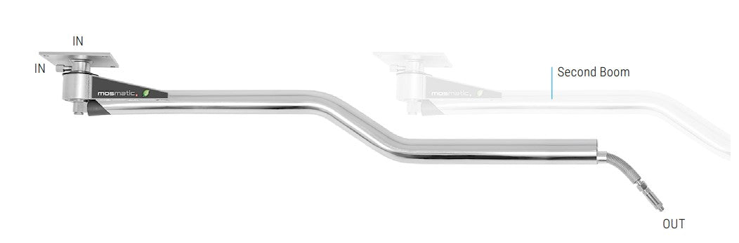 Mosmatic DGEI Swivel - 34.777 - G1 1 1/2"NPTF to G2 1 1/2"NPTM