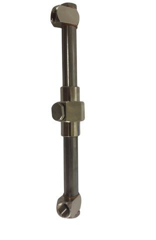 Brazo de rotor turbo Mosmatic ajustable de acero inoxidable - TUAK-2s3 D 6" M12 3x1/8"NF - 88.935