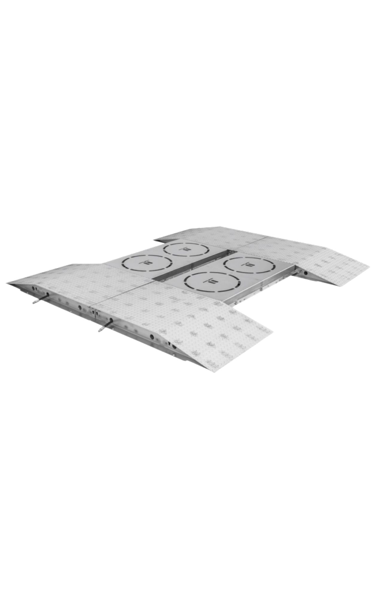 Mosmatic Undercarriage Cleaner Double Ramp Only - 80.518