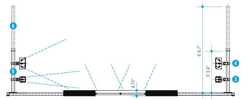 Mosmatic Undercarriage Cleaner with Ramp - Low Volume WBP140 - 84.589