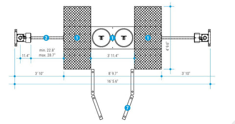 Mosmatic Undercarriage Cleaner with Ramp Set Up - 80.506