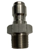 Mosmatic Quick Connect Plug 3/8" NPTM D12 - Stainless Steel - 70.028