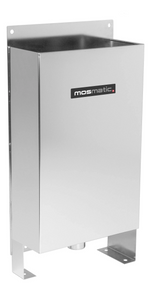 Mosmatic brush bucket wall and floor mounted poolish stainless steel 2in drain plug 29.026