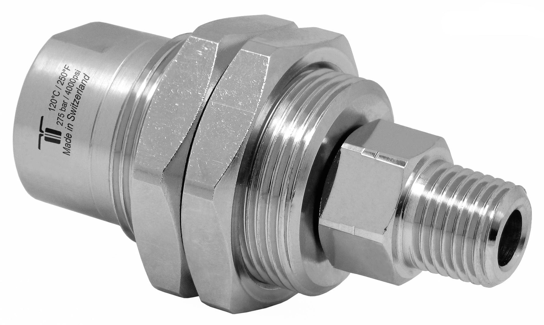Mosmatic rotary unions DGG swivel G1 1/4"NPTF G2 3/8"NPTM 33.053