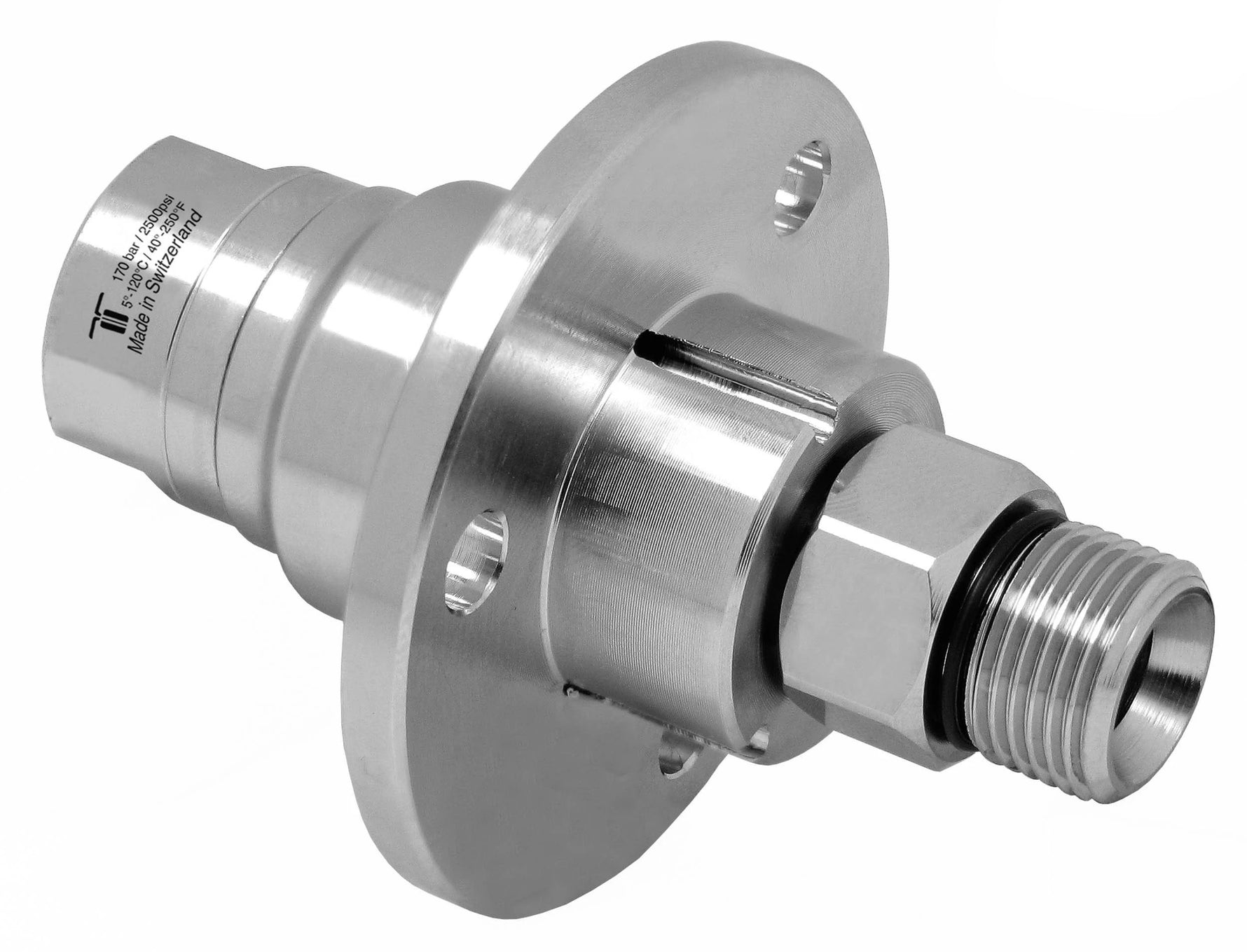 Mosmatic rotary unions DXF swivel G1 1/4"NPTF G2 G3/8"M 38.063