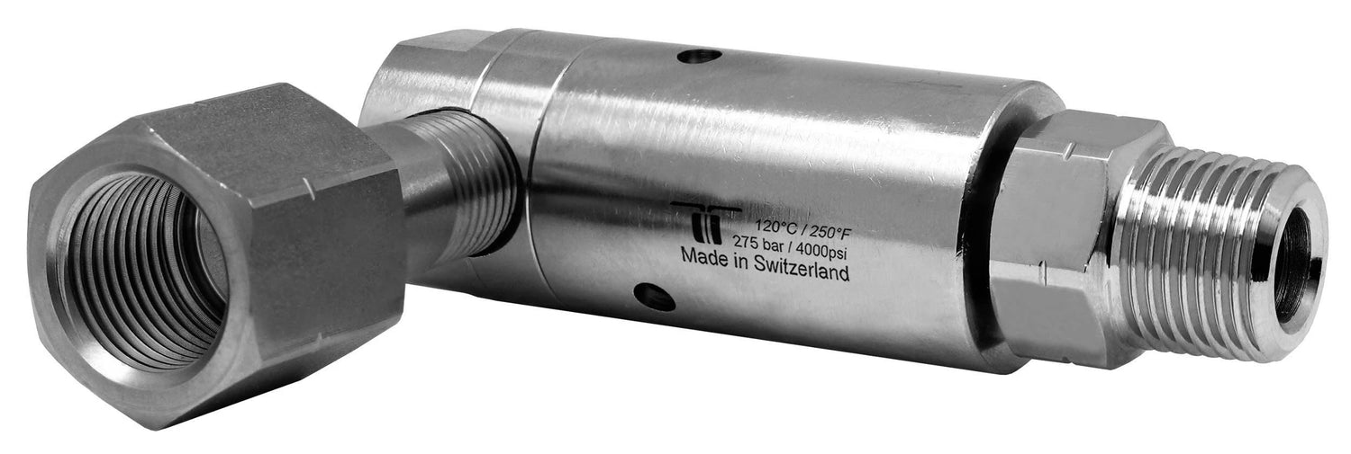 Mosmatic rotary unions DYL swivel 90 degrees G1 3/8"NPTF G2 G3/8"M 56.463