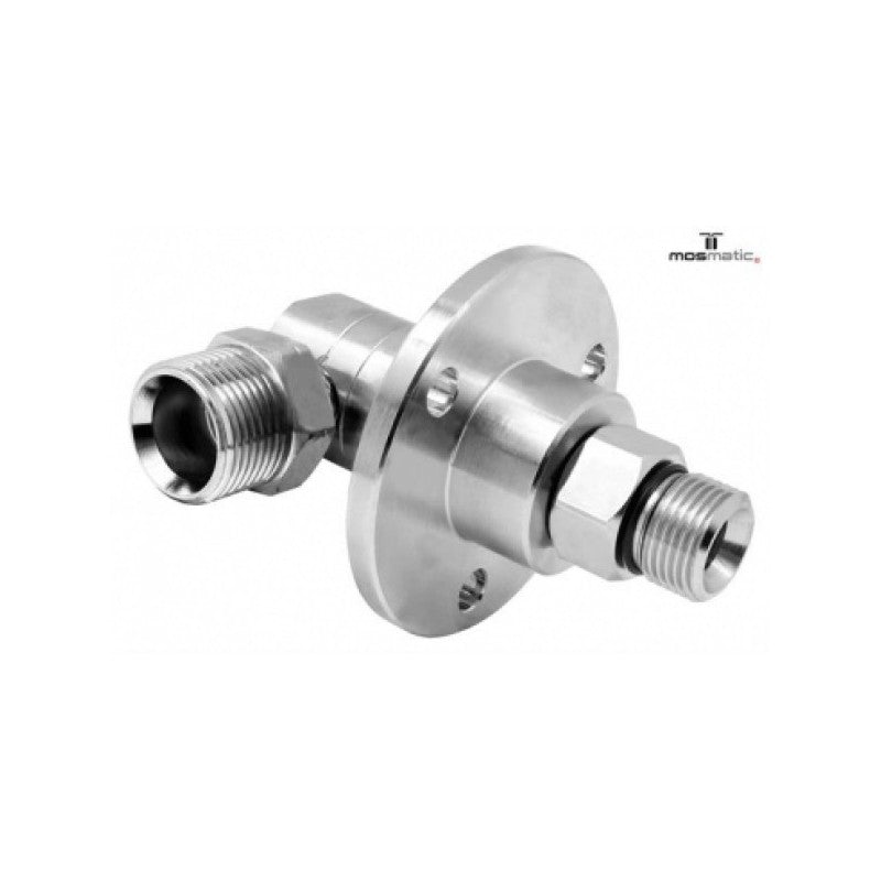 Mosmatic 40.022 Rotary Union WDG Swivel - G1 1/4 NPTF To G2 3/8 NTPM High Pressure Connector