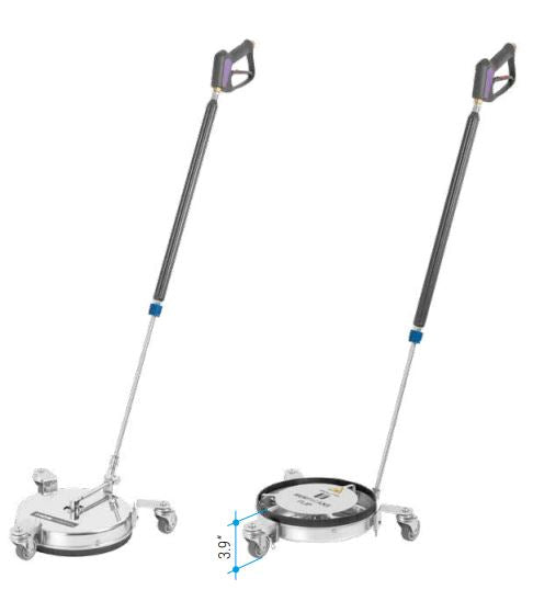 Mosmatic – Limpiador de superficies Hurricane Flip de 12" - HURF-300 - 78.607