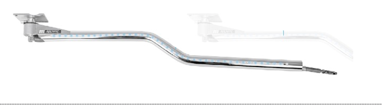 Mosmatic Ceiling Boom with Led lighting DKZBI without control Box 5ft 4in 65.239