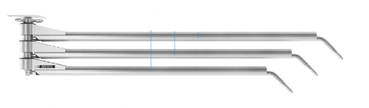 Mosmatic Triple Ceiling Boom DP3 5ft 9in 69.439