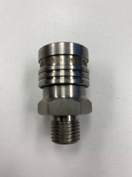 Mosmatic Quick Connect Coupler 3/8" NPTM D15 Stainless Steel 70.018